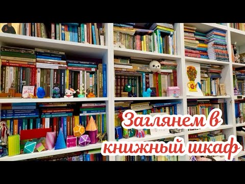 Видео: Заглянем в книжный шкаф: путешествие по книжным полкам