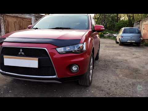 Видео: Mitsubishi Outlander ремонт фар + BI LED