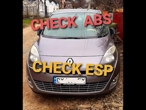 Видео: Несправність ABS ESP Renault Grand Scenic 3