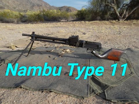 Видео: Пулемет Nambu Type 11