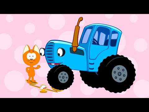 Видео: Легкий и Тяжелый  песенка   от Котэ и Синего трактора - песенки для детей!