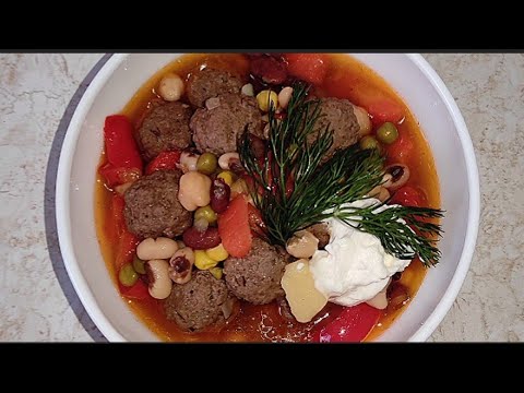 Видео: Суп "ВАЖУ" очень вкусное и ароматное блюдо с овощами. Все хором просят добавку!