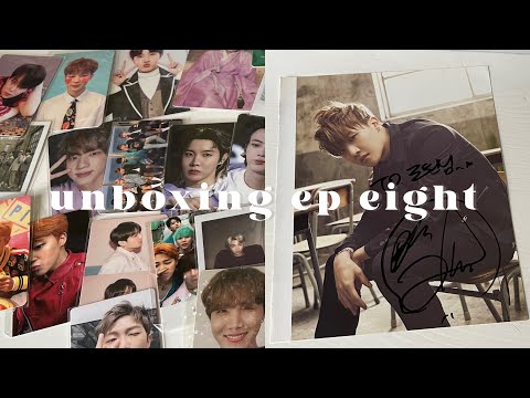 Видео: unboxing ep 8 : большая распаковка фотокарт бтс и другого мерча 📓 huge bts haul