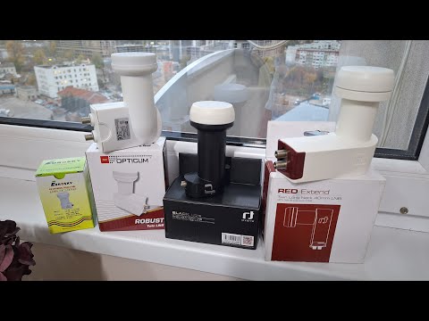 Видео: Какой конвертер LNB Ku band выбрать под антенной маленкого размера.