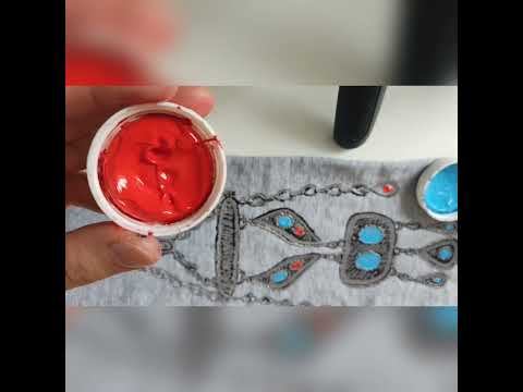 Видео: Матаға сурет салу!  Оңай әдіс!