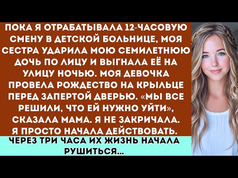 Видео: «Моей семилетней дочери пришлось провести Рождество на крыльце — семья выгнала её из дома прямо во..