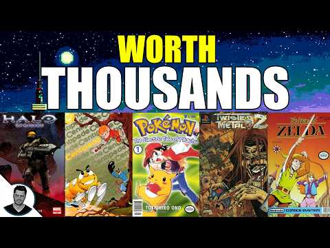 Видео: Комиксы по видеоиграм стоимостью в ТЫСЯЧИ!