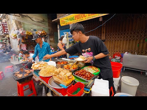 Видео: Ком Там за 2 доллара, который заставит вас полюбить Вьетнам | Вьетнамская уличная еда