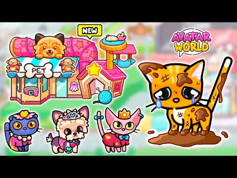 Видео: Бедный Котёнок в Богатом Приюте 🥹🐱 Грустная История в Avatar World | Тока Бока