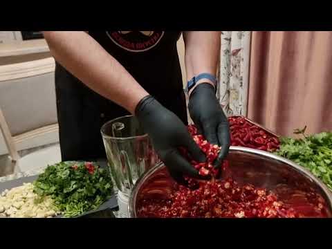 Видео: ЗАГОТОВКА АДЖИКИ  (рецепт)  #аджика #рецептаджики #spicyfood #Caucasiancuisine
