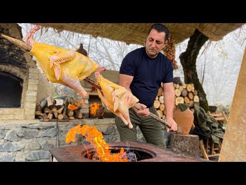 Видео: Азербайджанский Стиль Приготовления Нежной Индейки с Каштанами и Сухофруктами