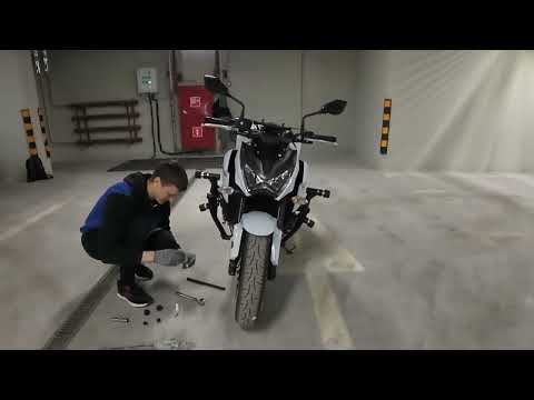Видео: РАЗДУТЫЙ Kawasaki Z800 ! Все таки поставили КЛЕТКУ ! ЧАСТЬ 2 #moto #motorcycle #bikelife
