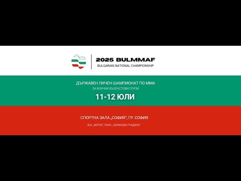 Видео: [Cage 2] 12.07.2025 БФММА Държавен Личен Шампионат по ММА