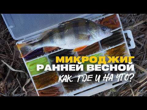 Видео: Микроджиг Ранней Весной Как Где и на Что Ловить