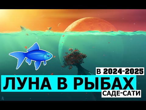 Видео: ЛУНА В РЫБАХ. ПЕРИОД САДЕ-САТИ. СОЕДИНЕНИЕ САТУРНА С ЛУНОЙ 🤔