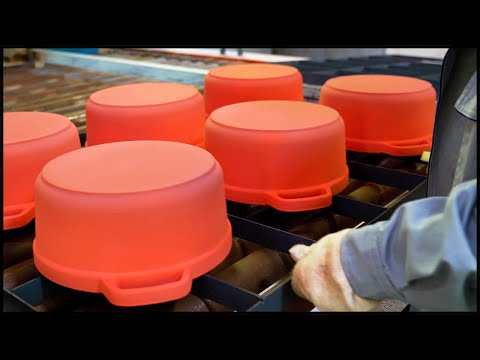 Видео: Процесс изготовления чугунной кастрюли！Массовое производство！