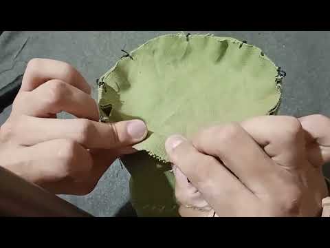 Видео: мой способ крепления дна рабочего мешка подробно и с нюансами изготовления