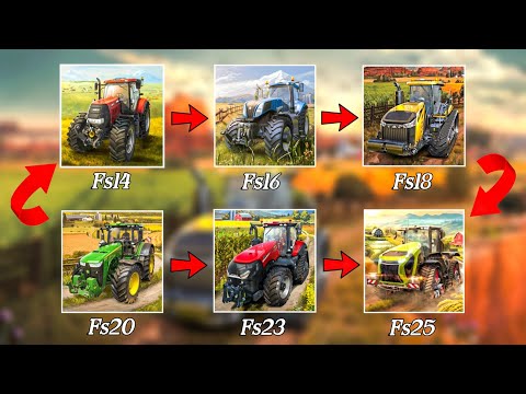 Видео: Fs14 против Fs16 против Fs18 против Fs20 против Fs23 против Fs25 | Графическое сравнение | Timplepse