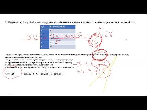 Видео: ББЖМ нұсқа талдау 5 сабақ