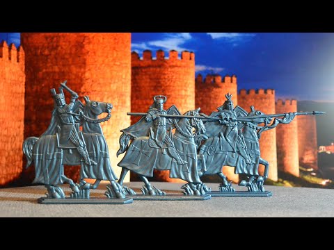 Видео: солдатики Воины и Битвы Рыцари-тевтоны Knights of the Teutonic Order