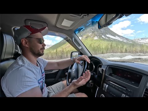 Видео: Куда завезет стоковый Паджеро IV? Пробиваемся на Перевал Геологов/Хибины..
