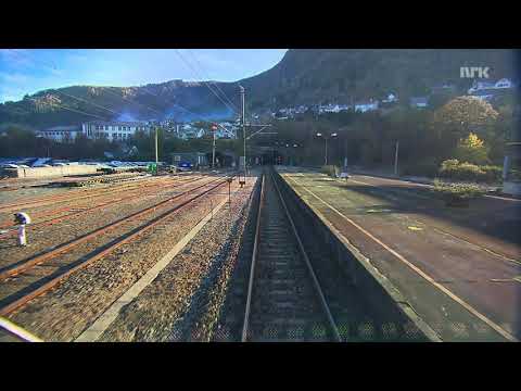 Видео: Норвегия вид из кабины машиниста