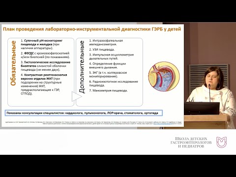 Видео: Скворцова Т.А. Особенности ведения пациента с ГЭР  в практике детского гастроэнтеролога