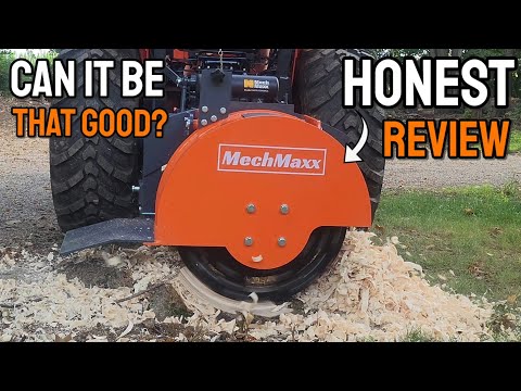 Видео: Посмотрите перед покупкой | Измельчитель пней Mechmaxx