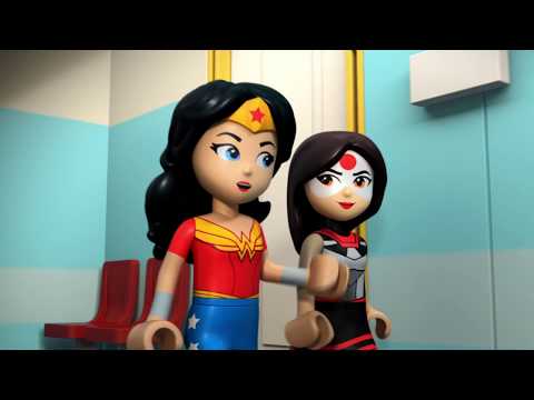 Видео: Борьба - LEGO DC Super Hero Girls