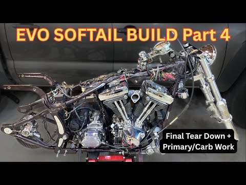 Видео: ПРОЕКТ ВОССТАНОВЛЕНИЯ EVO SOFTAIL Часть 4. Окончательная разборка + карбюратор/первичная работа. ...