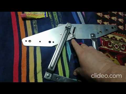 Видео: Замена механизма аккордеон (под дерево)