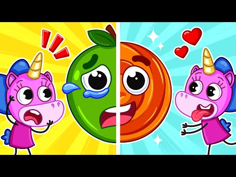 Видео: Нет, Мими! Не Выбирай Сладости! | Здоровая Еда🍏 и Другие Развивающие Мультики | Крошка Мими🦄