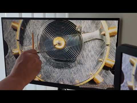 Видео: Баланс годинника з компенсацією температури/ Temperature-compensating watch balance