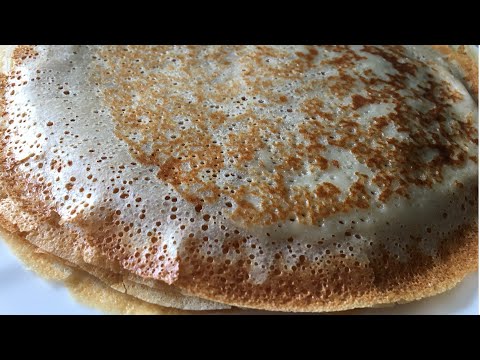 Видео: Блины без яиц / Блины на кефире / Рецепт блинов