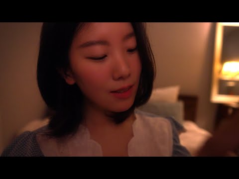 Видео: ASMR(субтитры✔️)🌙˚.⋆ Медленный шепот крупным планом и движения руками для сна