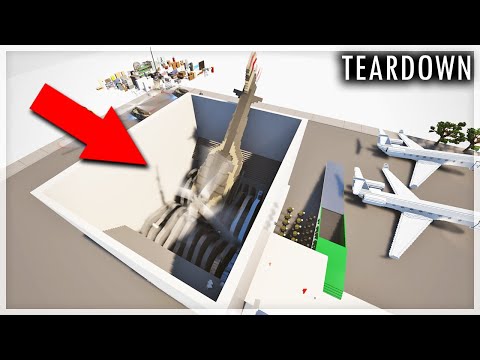 Видео: ОГРОМНАЯ ДРОБИЛКА ДЛЯ УНИЧТОЖЕНИЯ ВСЕГО В TEARDOWN