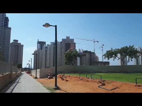 Видео: 019.Израиль, прогулка по району Нетании городу морей или Ир Ямим