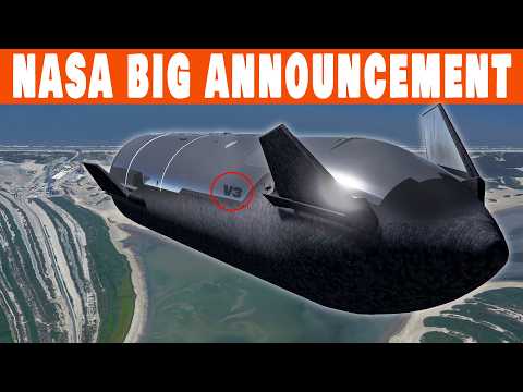 Видео: NASA официально заявило, что запуск Starship V3 в этом году может положить конец ракетной промышл...