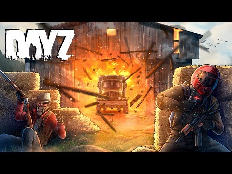 Видео: Выживание на официальном сервере. Зарейдили всю карту - DayZ