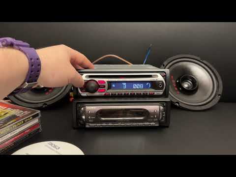 Видео: Sony cdx-gt210 @autorarita sound test cd receiver магнитола 1 din