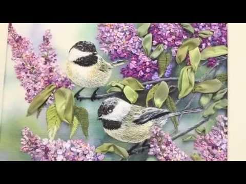 Видео: Как Вышивать Листья.