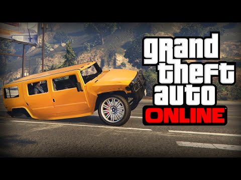 Видео: GTA ONLINE - ХАММЕР ИНВАЛИД! (УГАР) #203