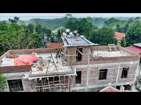 Видео: Мы строим бетонные колонны, стены и железобетонные полы за 5 дней