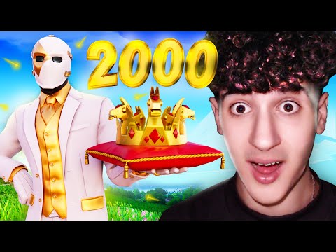 Видео: НАПРАВИХ 2,000 ПОБЕДИ ВЪВ FORTNITE!