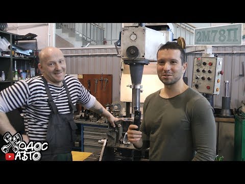 Видео: На чем гильзуют блоки? Обзор станка 2М78П