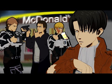 Видео: Скауты идут в Макдоналдс (AOT VR)