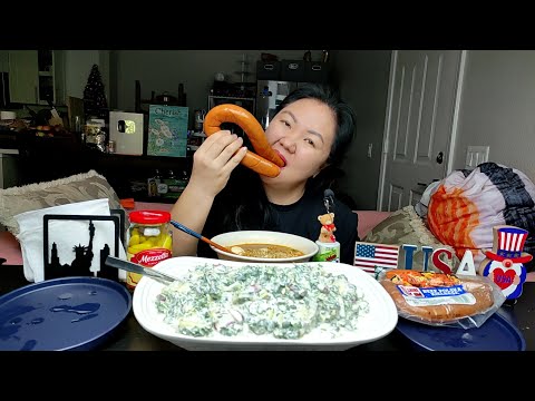 Видео: МУКБАНГ Шин РАМЕН, Польские КОЛБАСКИ, и МНОГОГО Витаминного Салата Из РЕДИСКИ, ОГУРЦА и Зелени, Вода