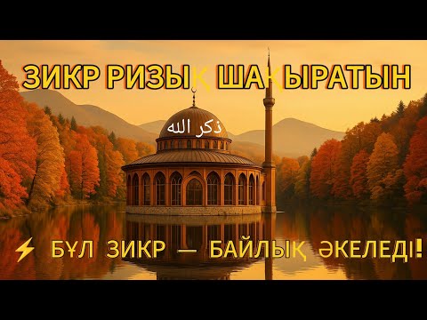 Видео: 🌅✨ ТАҢҒЫ ЖӘНЕ КЕШКІ ЗИКР | ЖҮРЕККЕ ТЫНЫШТЫҚ, ЖАНҒА НҰР 💖