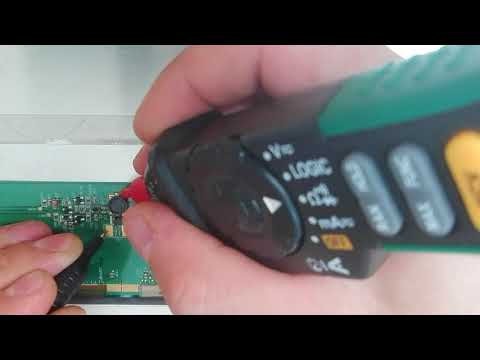 Видео: Белый экран телевизор Samsung LE19R71B ремонт