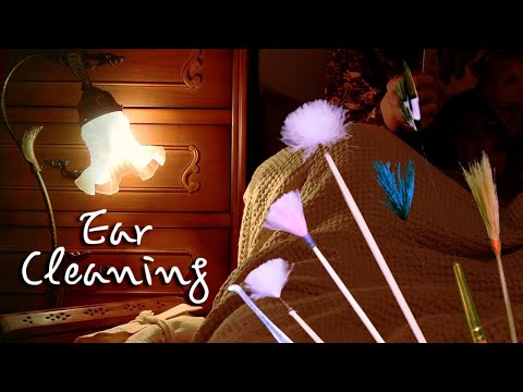 Видео: ASMR Ear Cleaning & Whispering Roleplay👂🤏 (с участием Fireplace)